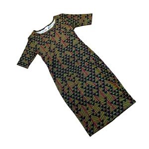 EUC Geometric Tribal Print Dress | XS